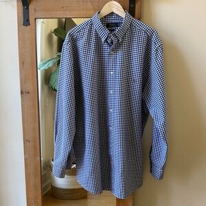 Polo Ralph Lauren Gingham Oxford Button Down Shirt Size XLT